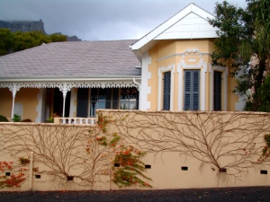 Victoria Boutique Villa with the cableway station in the background