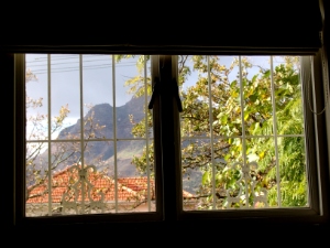 view from a room of Devil's Peak