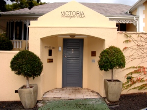 front entrance of Victoria Boutique Villa, Cape Town