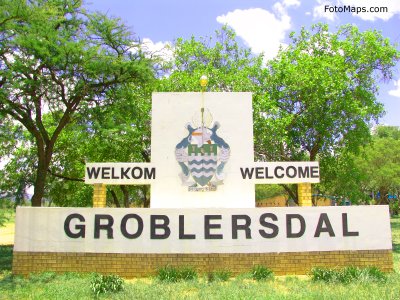 Welcome to Groblersdal signboard