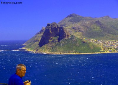 Seal Island from Chapmans Peak