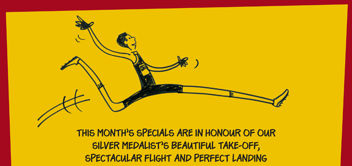 1time Olympics flight special