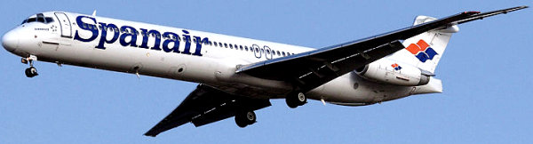 Spanair aircraft