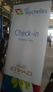 Check in banner