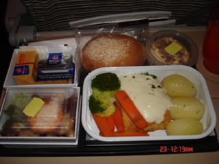 Dinner on board
