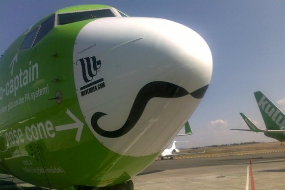 Kulula Movember plane