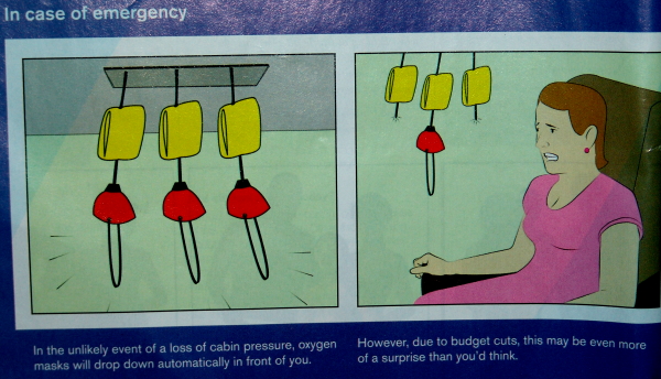 loss of cabin pressure cartoon