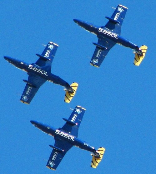 Last flight of the Sasol Tigers