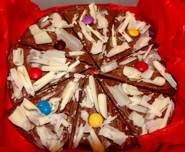 Johannesburg chocolate pizza
