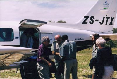 charter flight to Sabi, Kruger National Park, South Africa