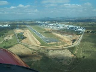 Lanseria Airport from the sky
