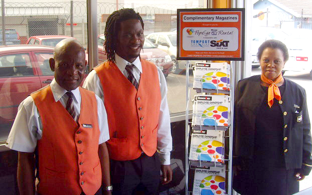 Staff at Tempest Car Hire