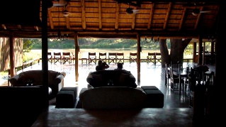 entrance to Simbavati River Lodge