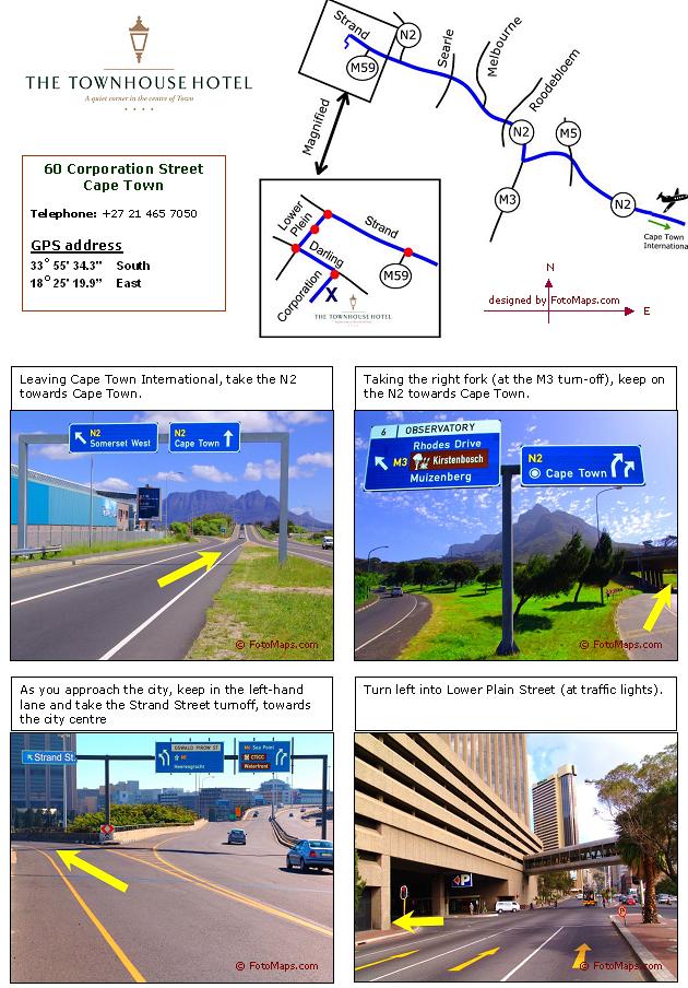 directions to the Vineyard hotel