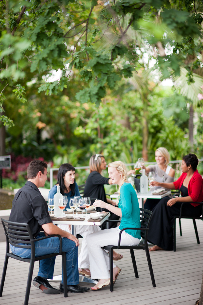 lunch at Van Loveren Family Cellar