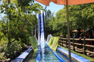 waterslide at Bugz Play Park