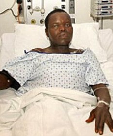 Abraham Mthethwa in hospital