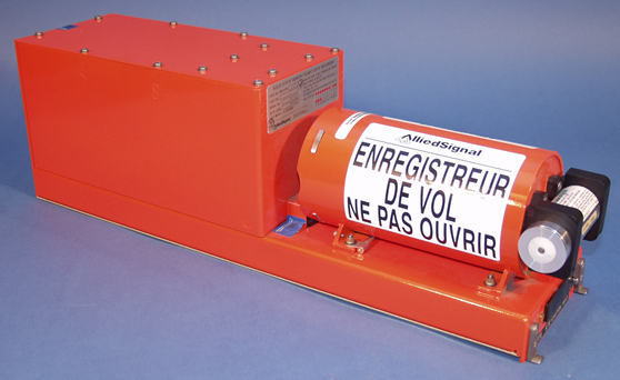 Black box flight data recorder