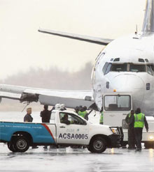 Nationwide emergency landing