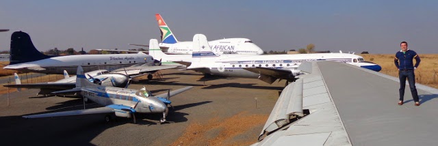 SAA South African Airways flight museum at Rand Airport, Johannesburg