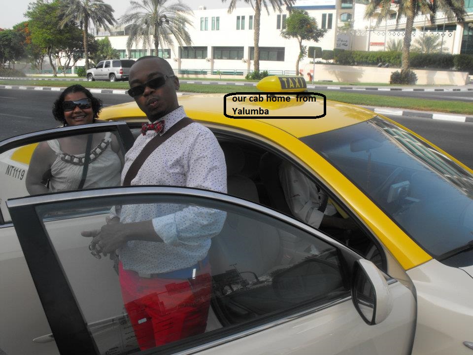cab ride in Dubai