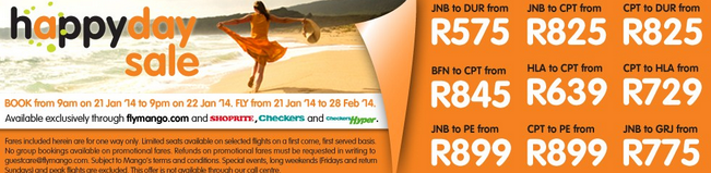 Mango Happy Day Sale until 22 Jan 2014