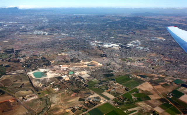 Brackenfell South from a 1time plane