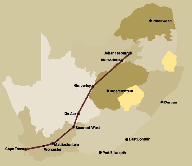 Premier Classe train route