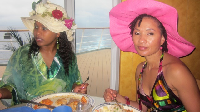 lunch on the MSC Sinfonia