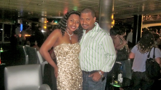 partner photo on the MSC Sinfonia