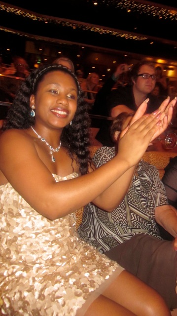 clapping on the Sinfonia