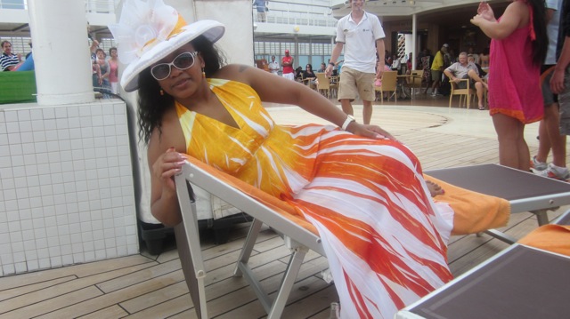 relaxing on the Sinfonia