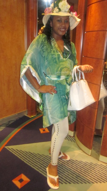 posing on the Sinfonia