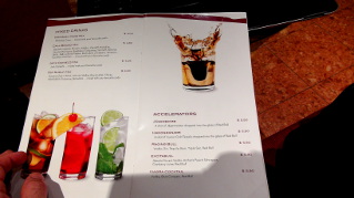MSC Sinfonia cruise ship cocktail menu