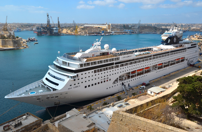 MSC Lirica cruise ship
