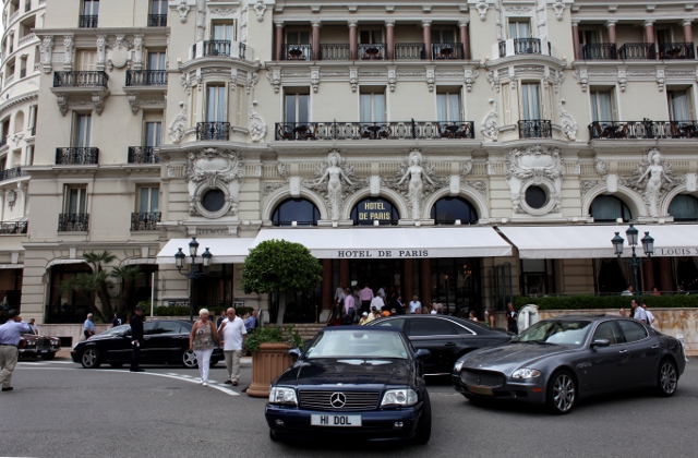 Hotel de Paris in Monte Carlo