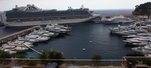 Ruby Princess in Monaco