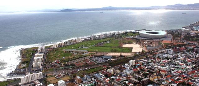 Green Point Common aerial view