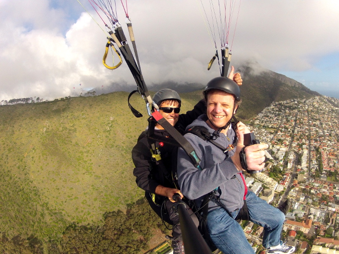 paragliding in Cape Town (tandem)